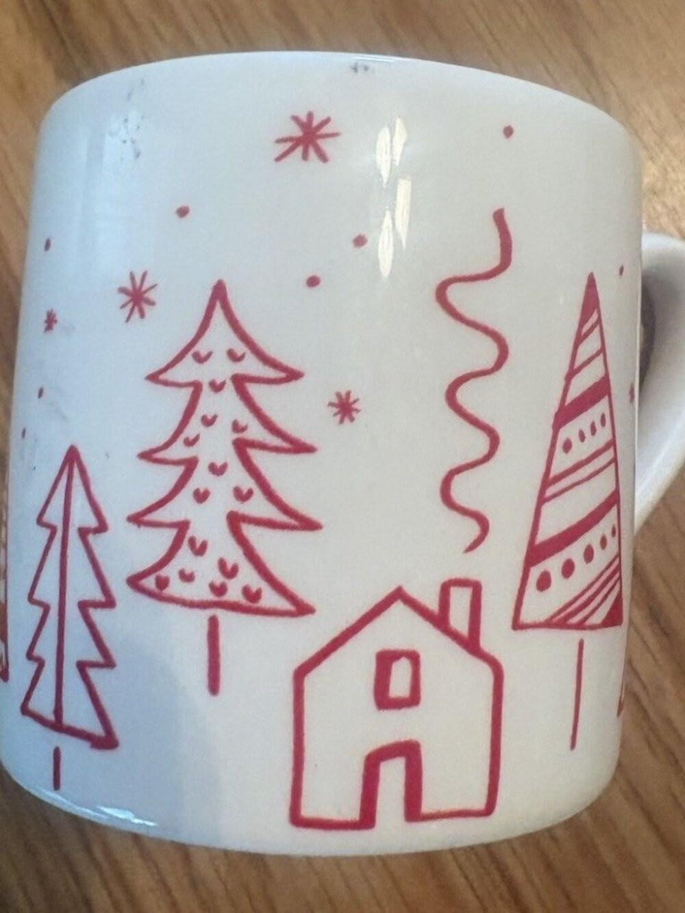 Sur La Table Christmas Holiday Espresso Cup Xmas Tree - V